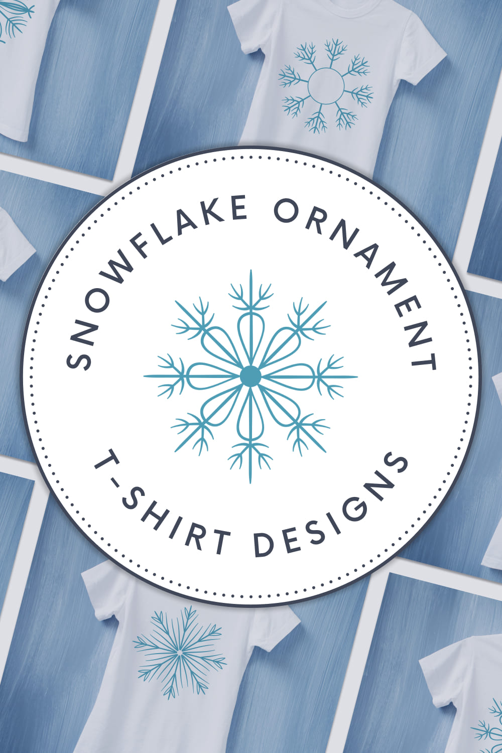 snowflake ornament t shirt designs 03 776