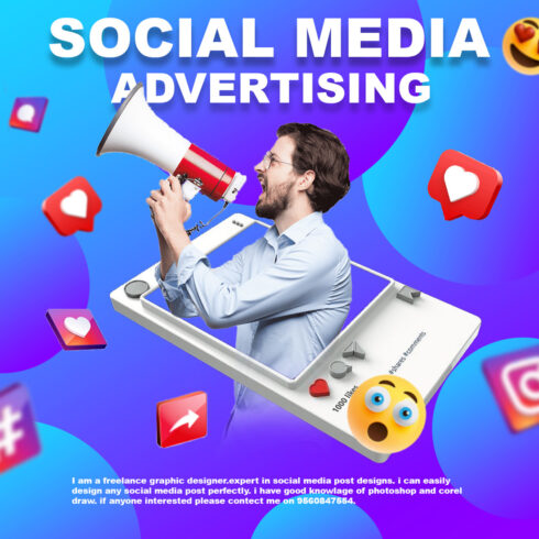 Social Media Post Design for Advertising cover image.