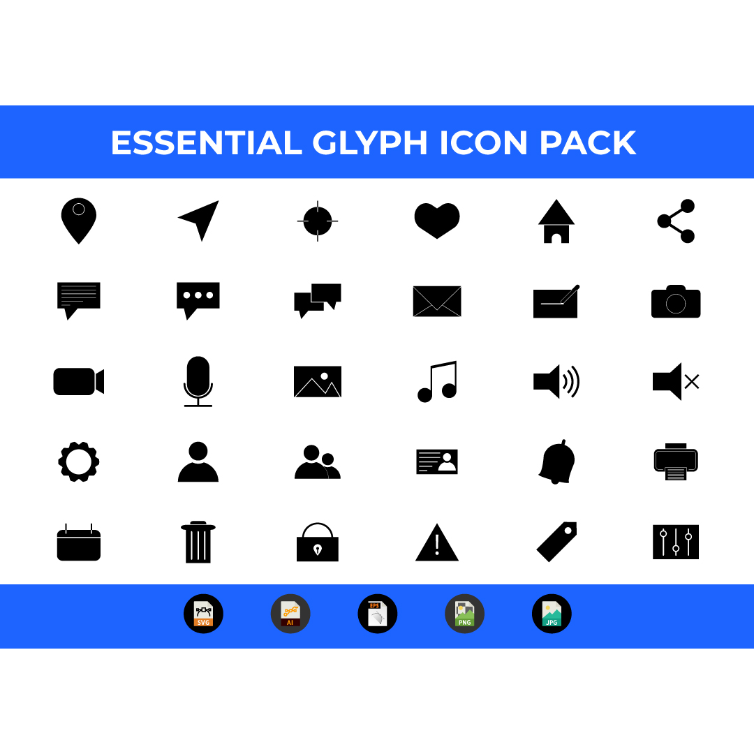 Great icon social media set images.