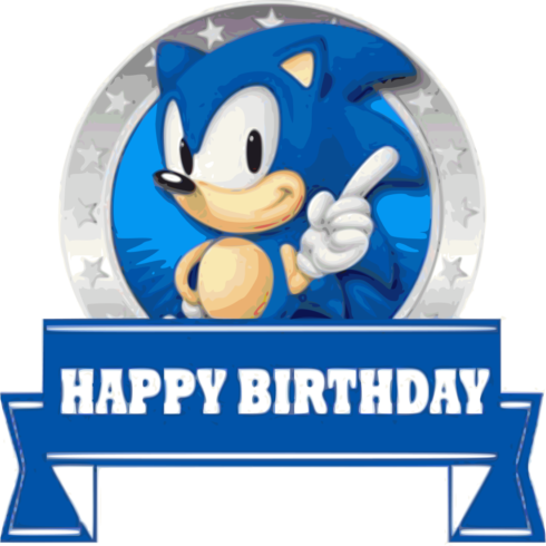 Sonic Birthday Svg – MasterBundles