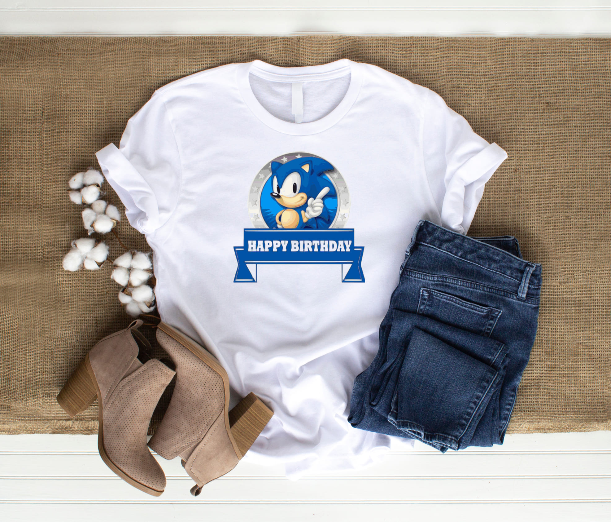 Sonic Birthday Svg – MasterBundles