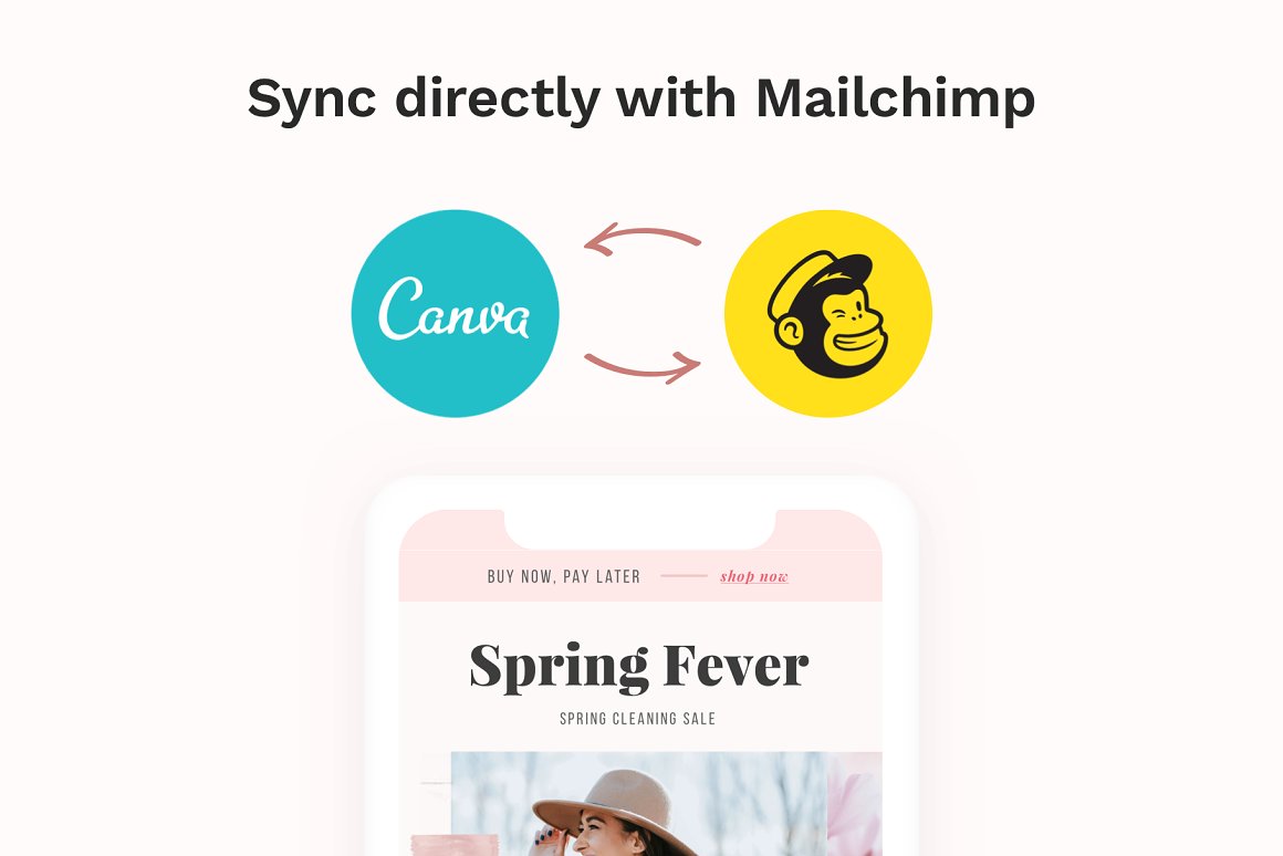 Image with Canvas and Mailchimp interaction.