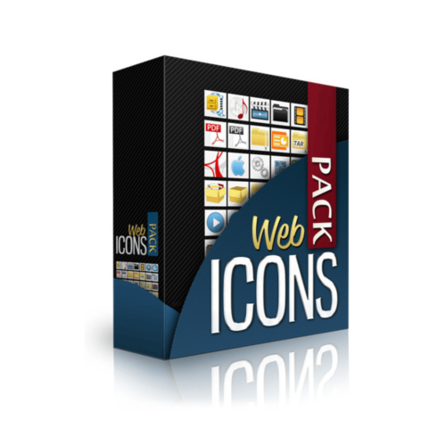 Web Icons Pack cover image.