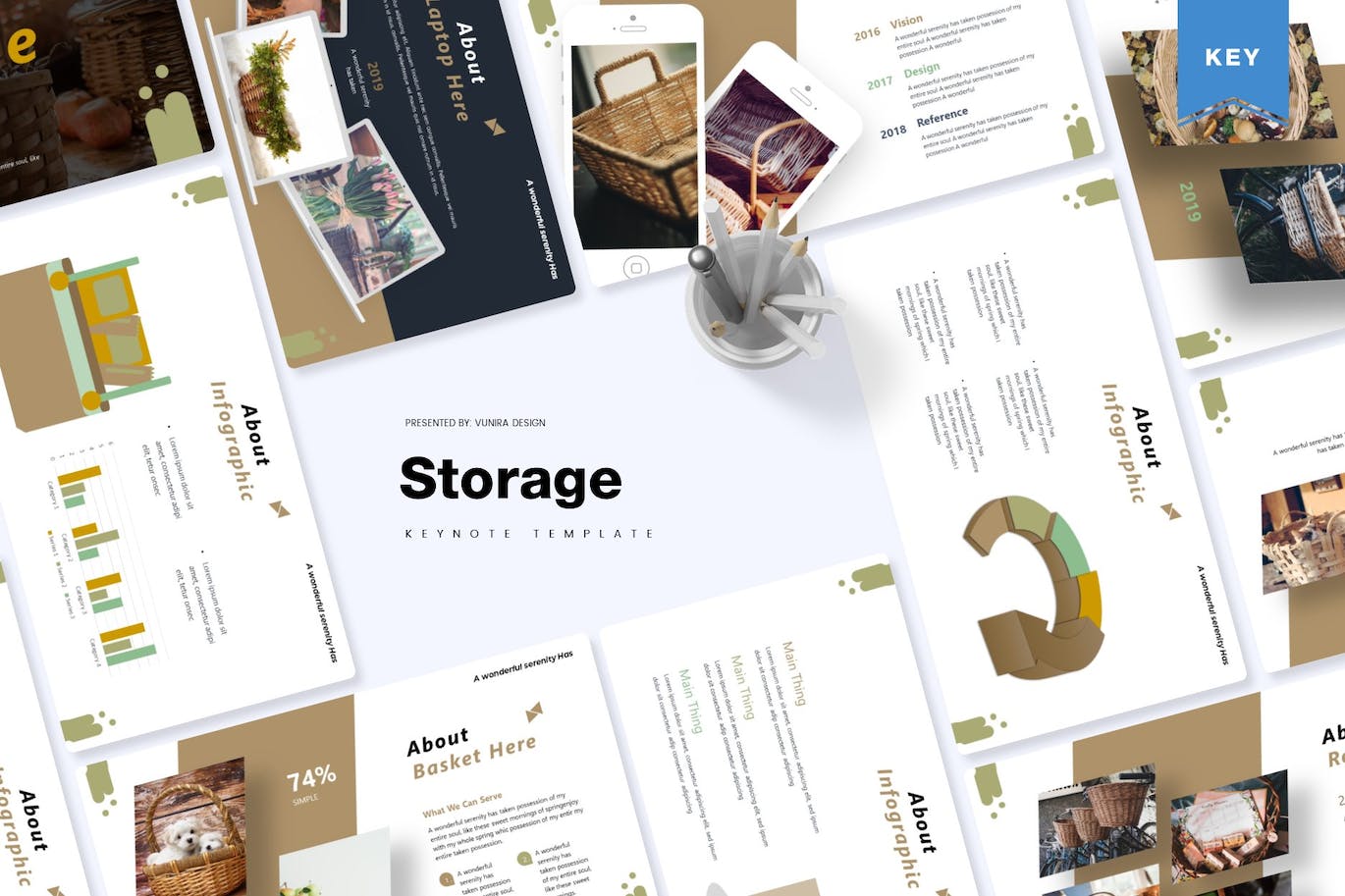 Pack of images of amazing presentation template slides.