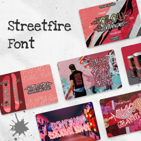 Streetfire Font.