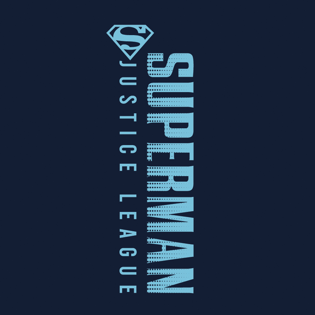 Superman Latter Mark T-shirt and Trousers Design preview image.