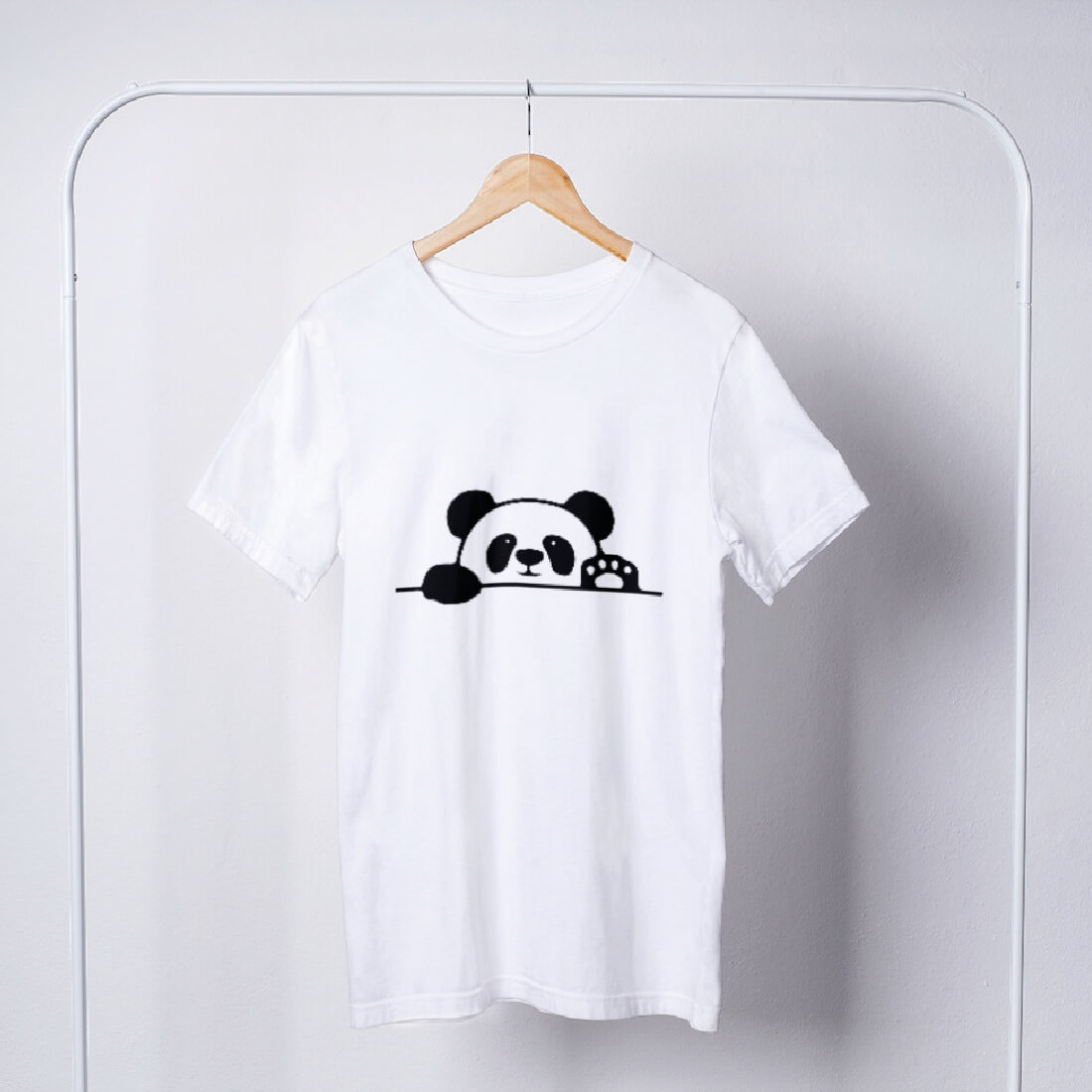 T-shirt Panda Design Graphics cover image.