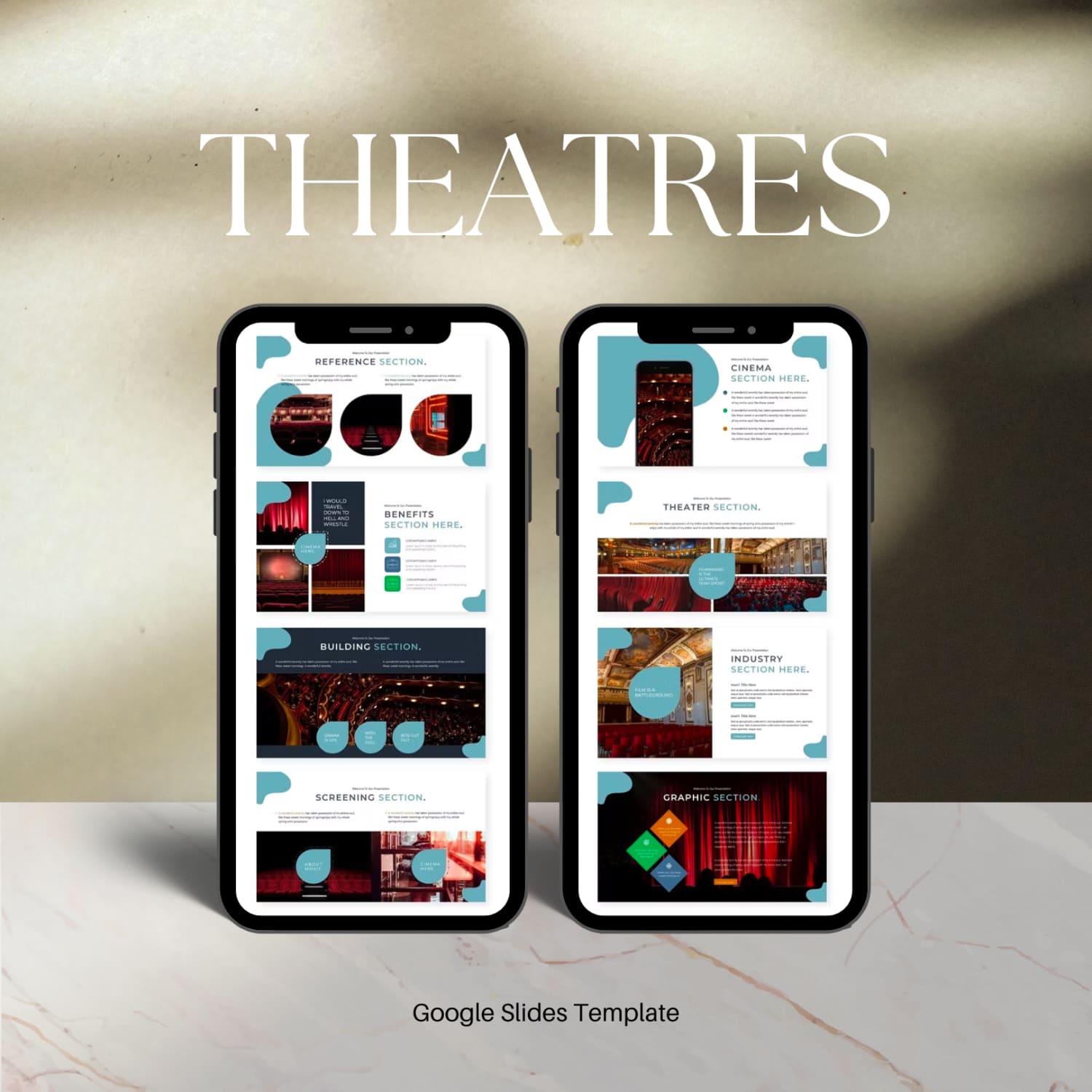 Theaters | Google Slides Template.