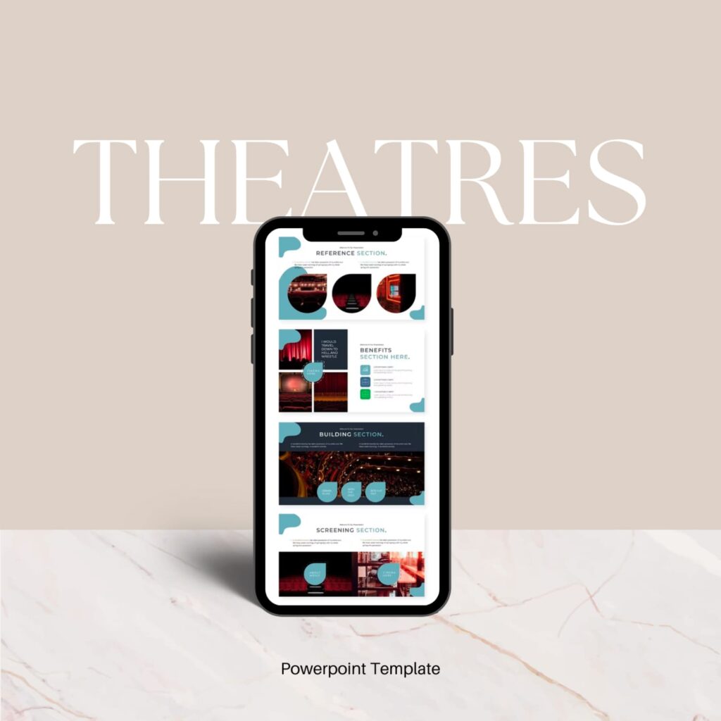 Theaters PowerPoint Template – MasterBundles