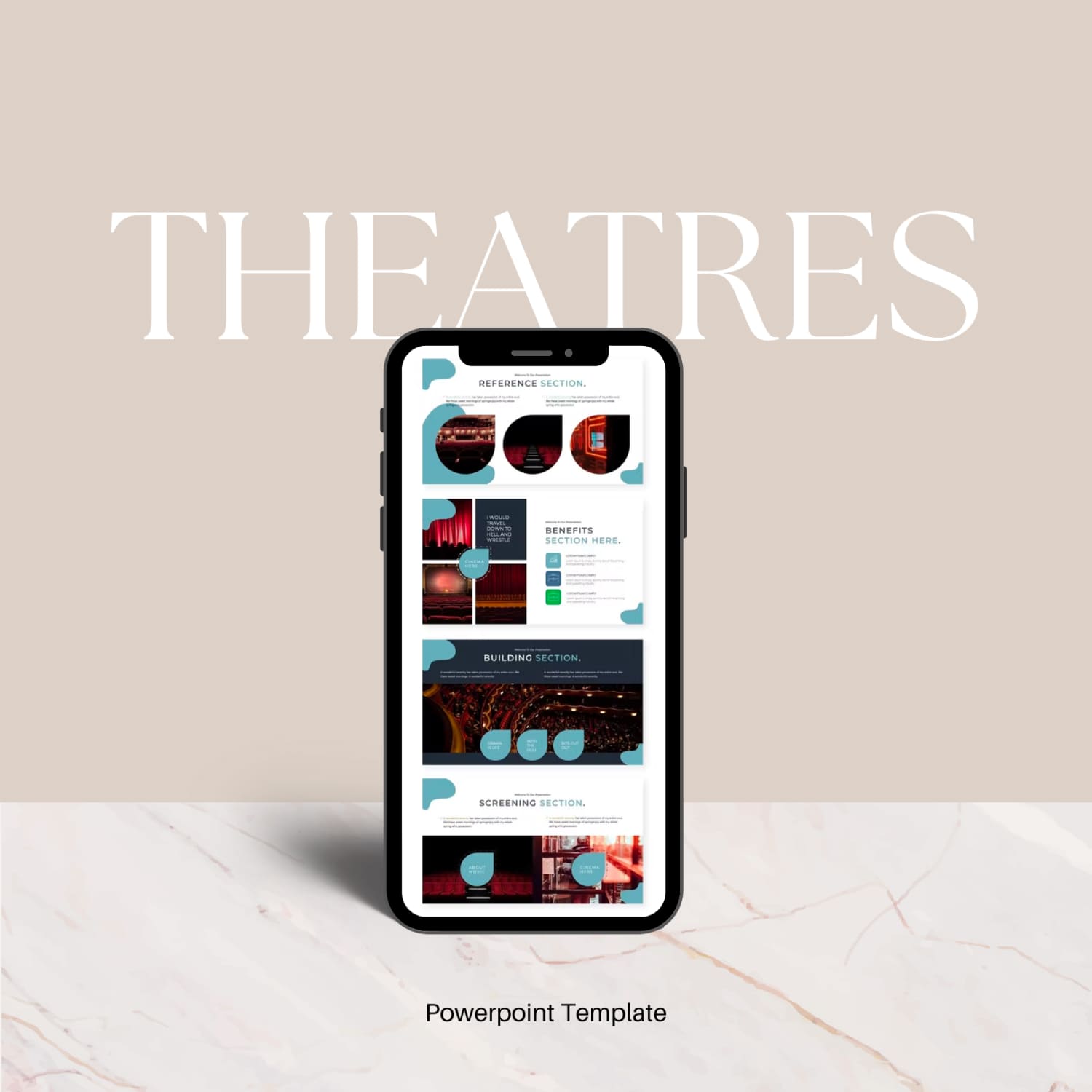 Theaters | Powerpoint Template.