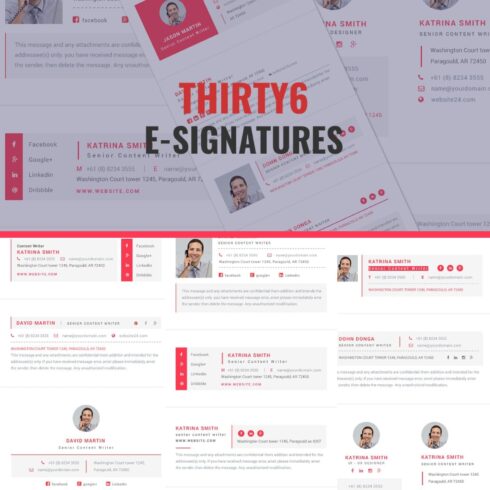 Thirty6 - HTML Email e-signatures.