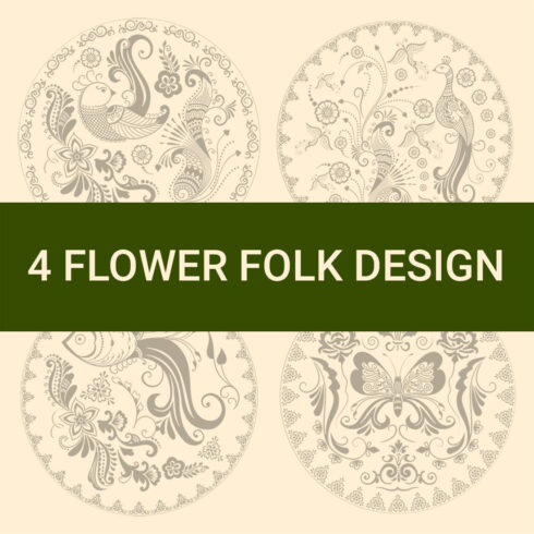 Flower Folk Design Graphics cover image.