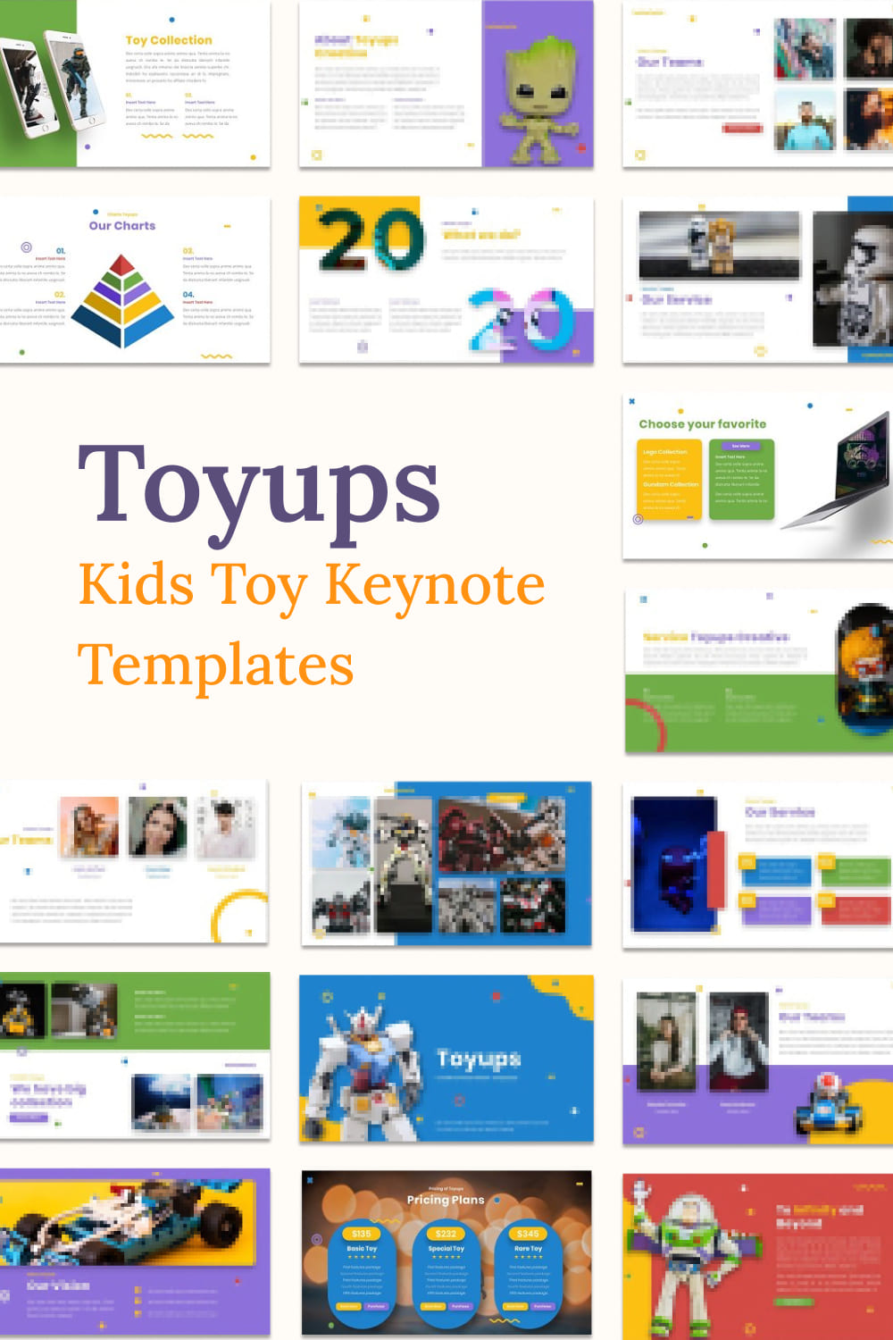 toyups kids toy keynote templates 02 727