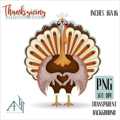 Thanksgiving Turkey Sublimation cover image.