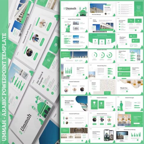 Ummah - Arabic Powerpoint Template – MasterBundles