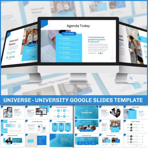 Universe - University Google Slide Template.