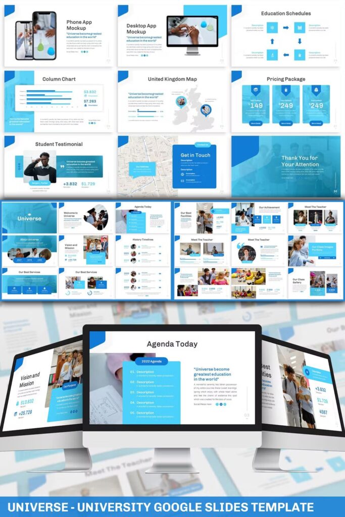 Universe - University Google Slide Template – Masterbundles