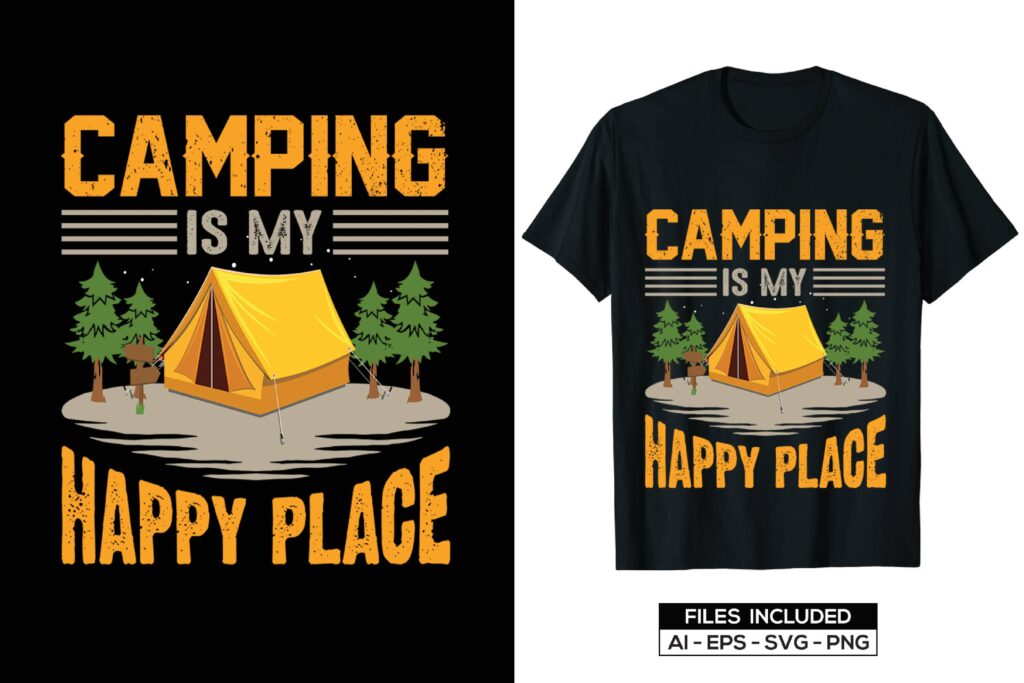 Camping T-Shirt Design SVG Bundle 2 - MasterBundles