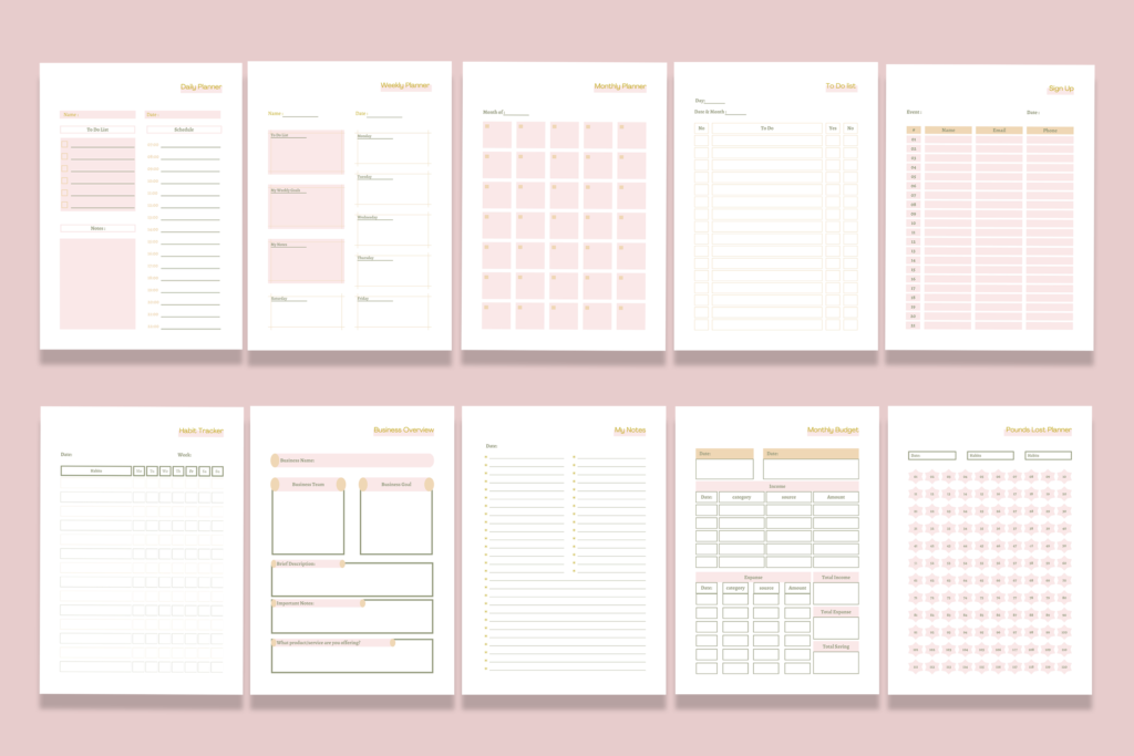 Ultimate Canva Planner Bundle - MasterBundles