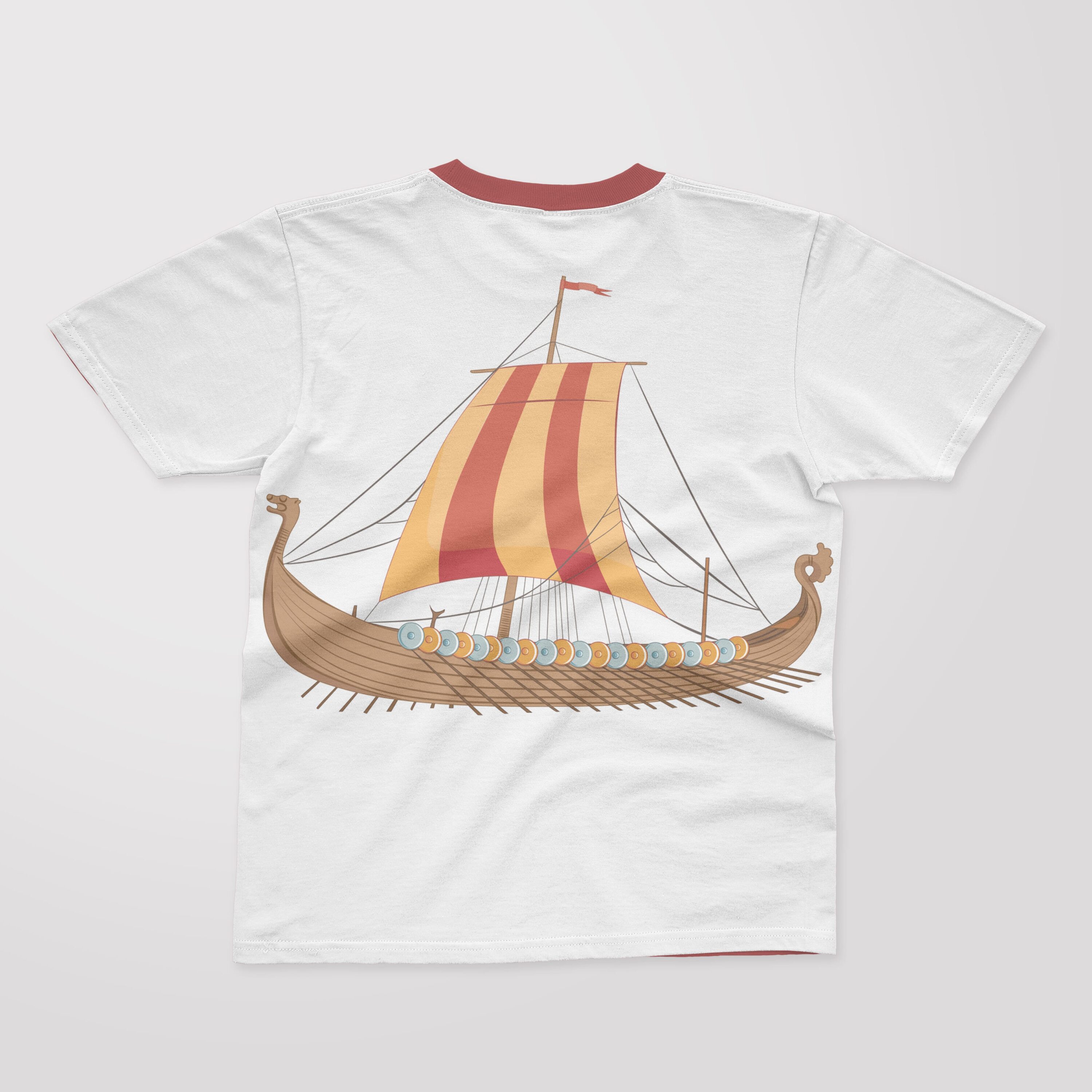 Viking ship for your t-shirt.