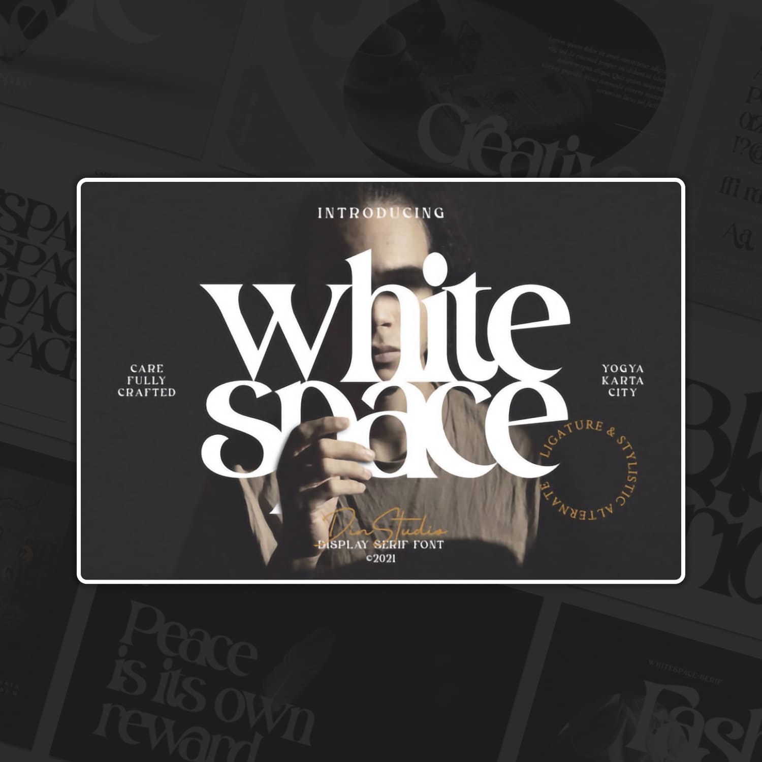 White Space Font.