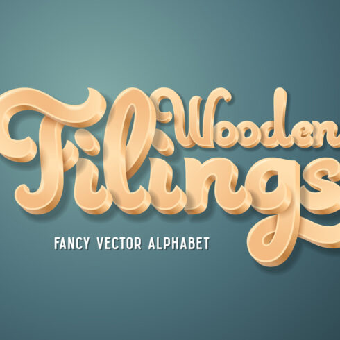 Wooden Filings Alphabet cover image.