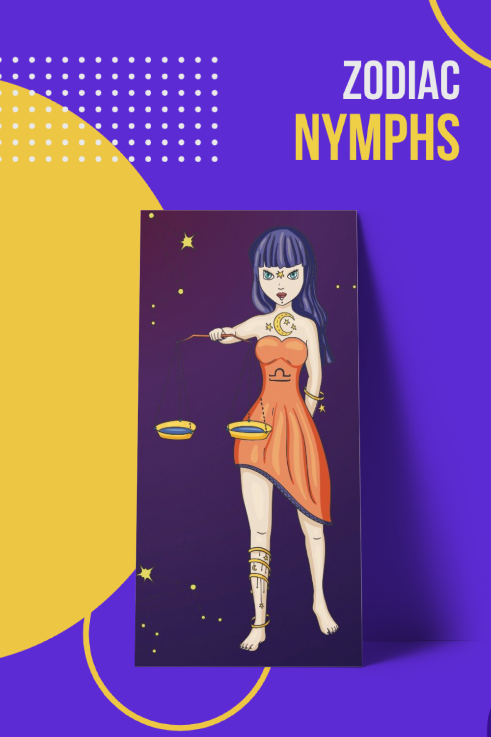 zodiac nymphs big graphic set 1 162
