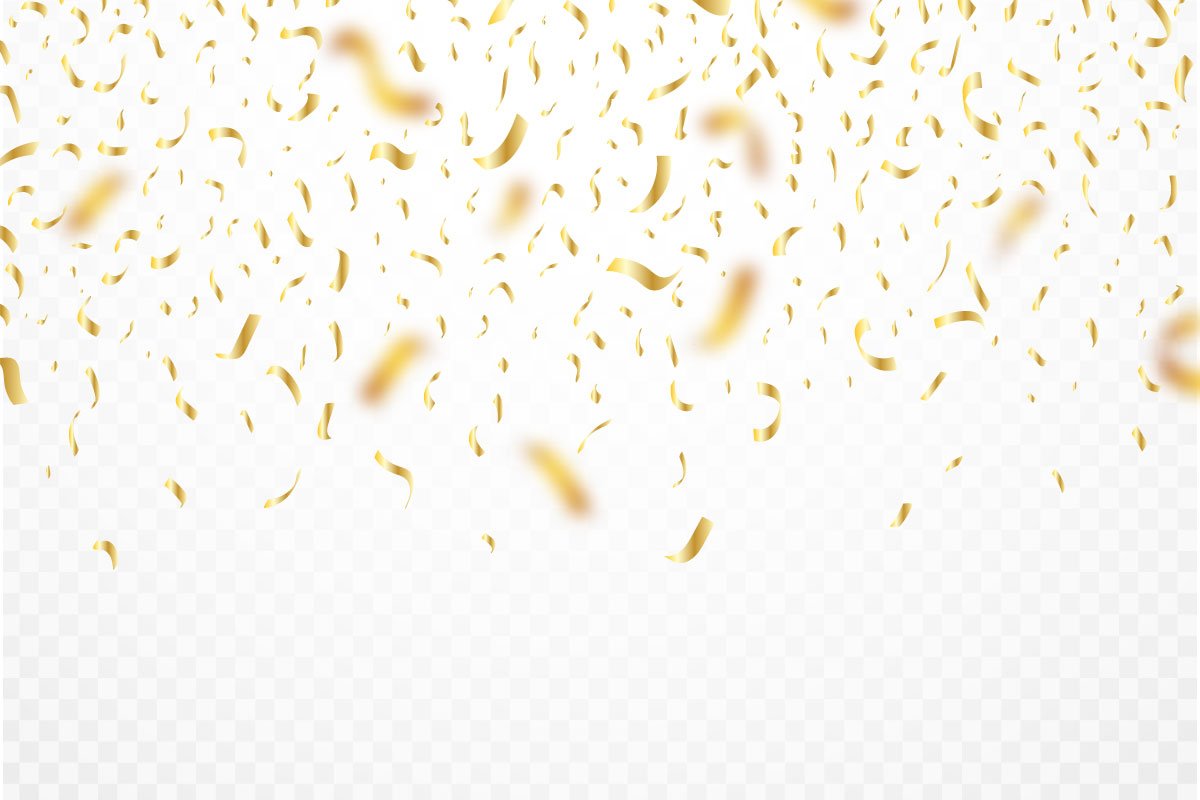 LACONIC AND MINIMALISTIC gold foil background.