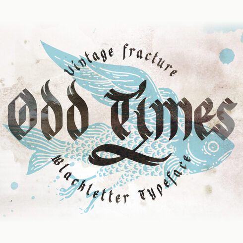 Font Odd Times Typeface cover image.