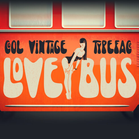 Lovebus Font main cover.