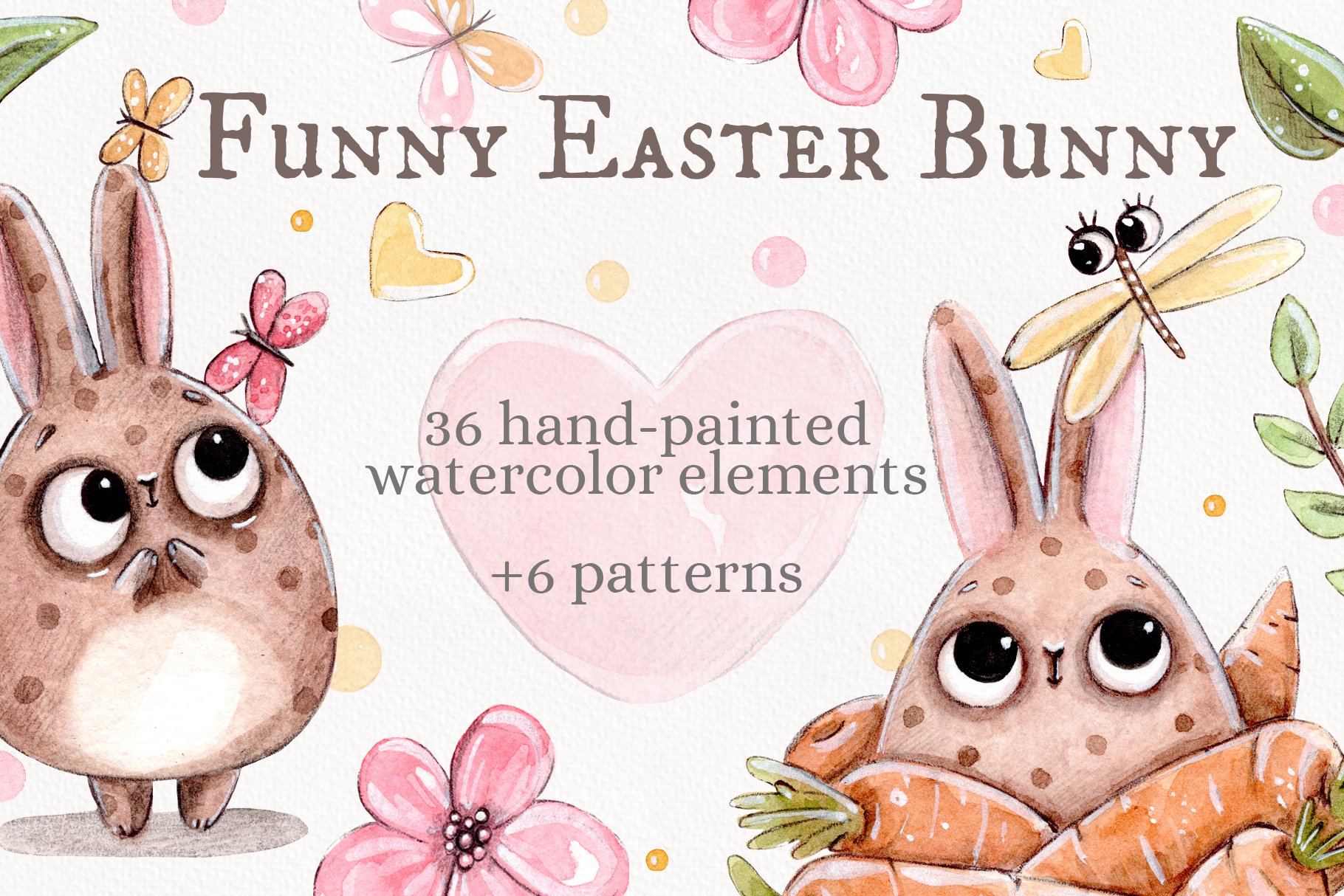 Cute Easter collection with the Bunnies.