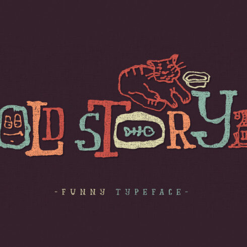 Old Story Typeface main cover.