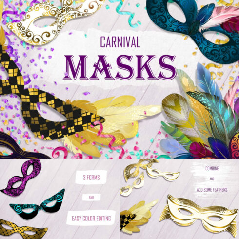 Carnival Masks - main image preview.