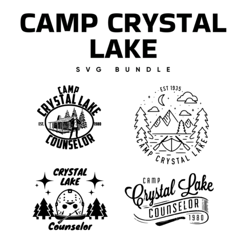 Camp Crystal Lake SVG.