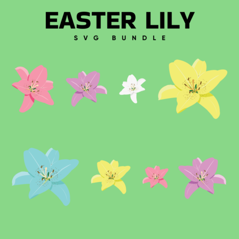 Easter Lily SVG.