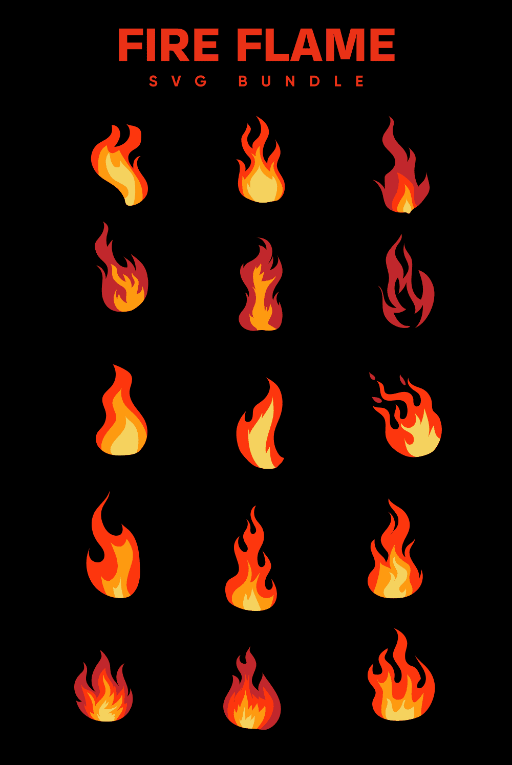 Fire Flame Svg - Pinterest.