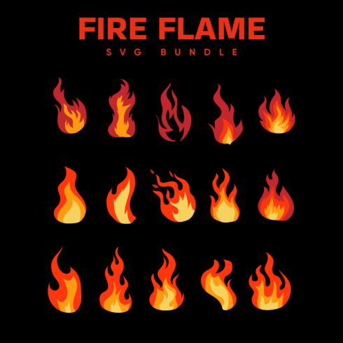 Fire Flame Svg.