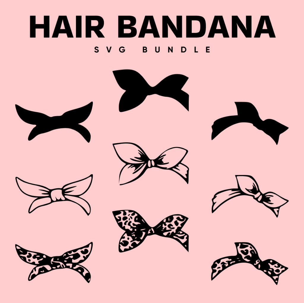 Hair Bandana SVG – MasterBundles