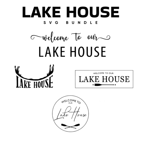 Lake House Svg.