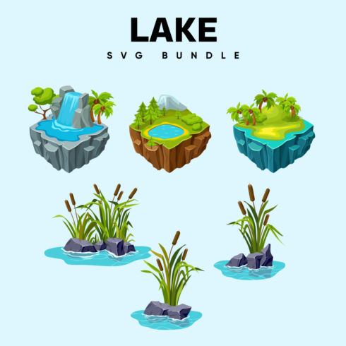 Lake SVG Free.