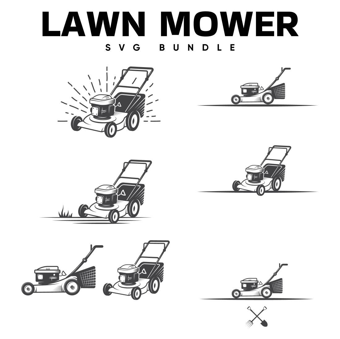Lawn Mower Svg.