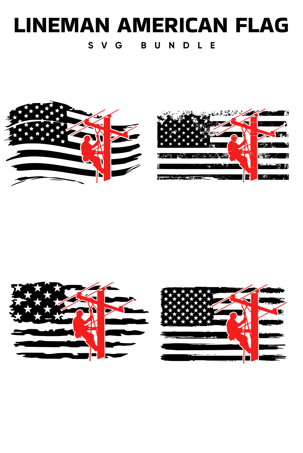Lineman American Flag Svg - Pinterest.