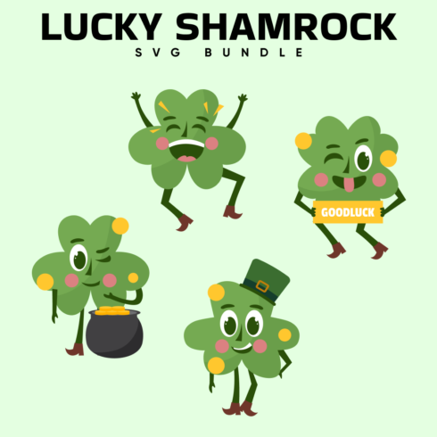 Lucky Shamrock SVG.