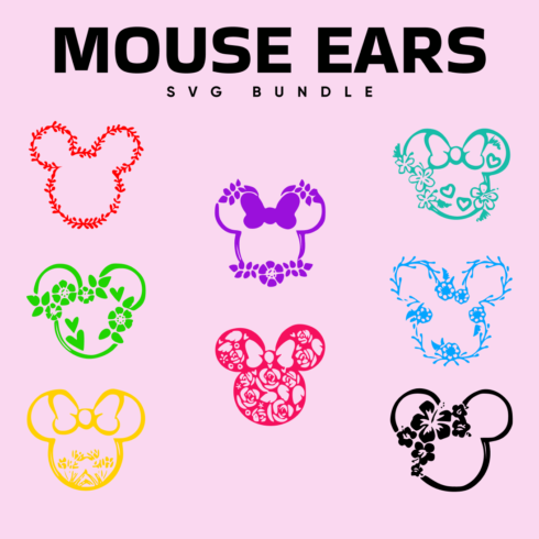 mouse ears svg.