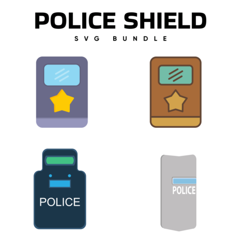 Police Shield SVG.