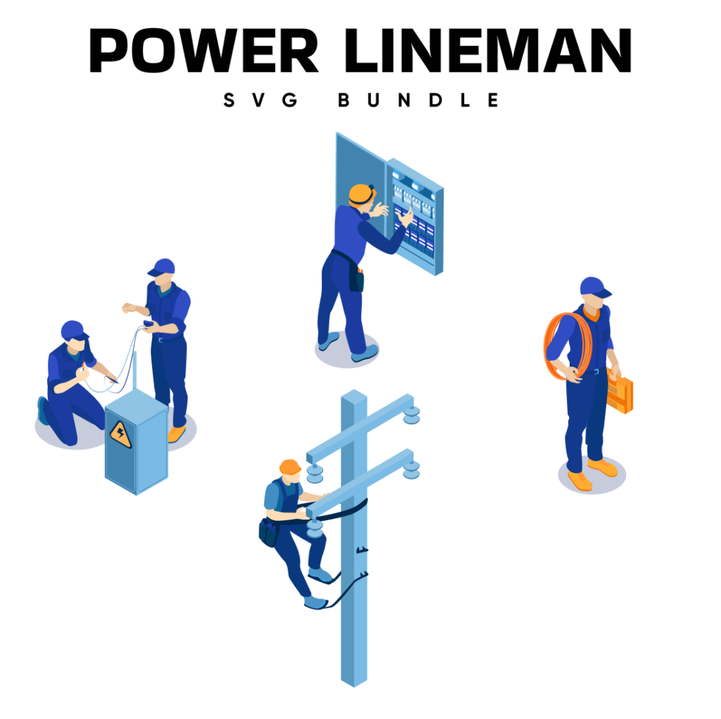 Lineman Flag Svg Designs Masterbundles 6405