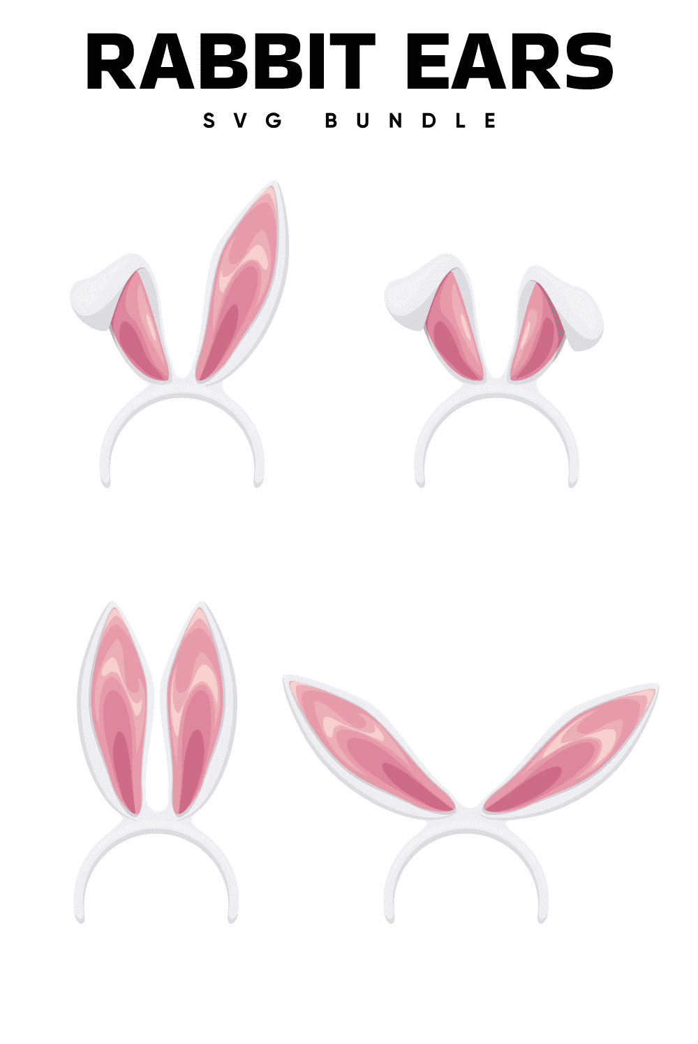 Rabbit Ears Svg - Pinterest.