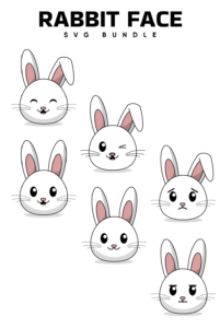 Svg Rex Rabbit Face Rabbit Face SVG Free – MasterBundles