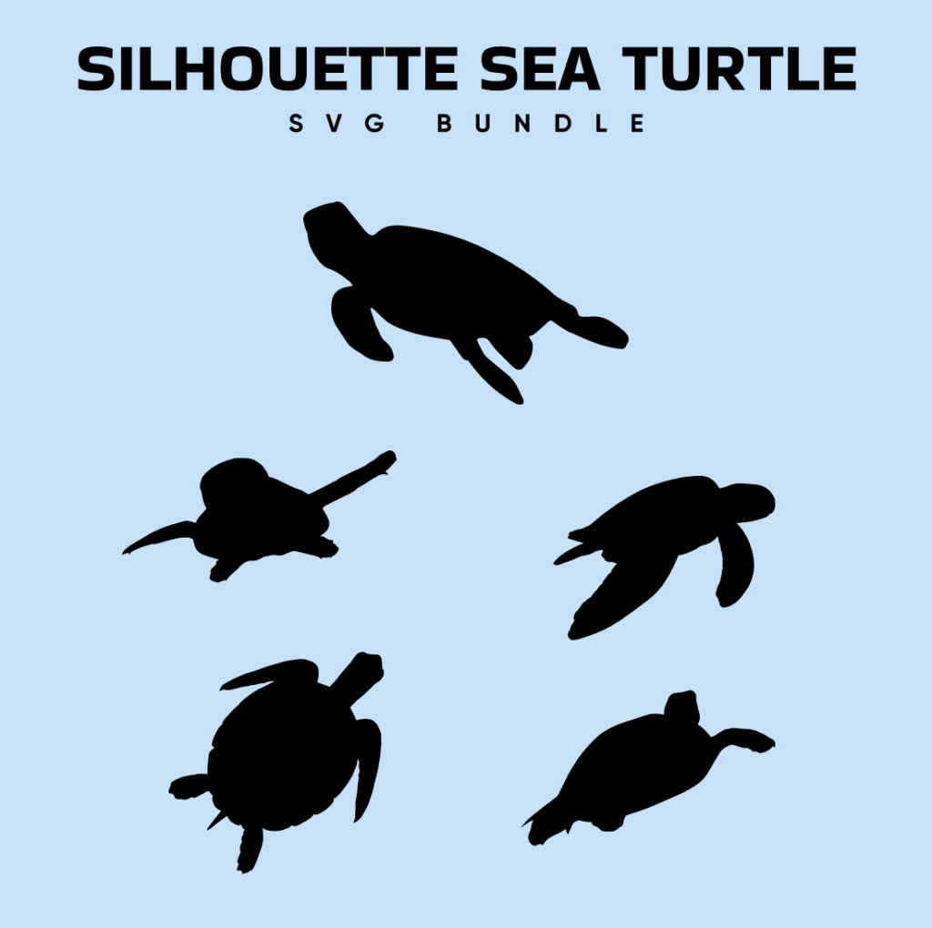 Cute Sea Turtle SVG Files – MasterBundles