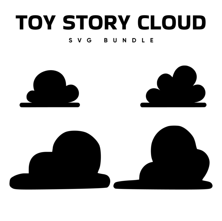 Toy Story Cloud SVG MasterBundles